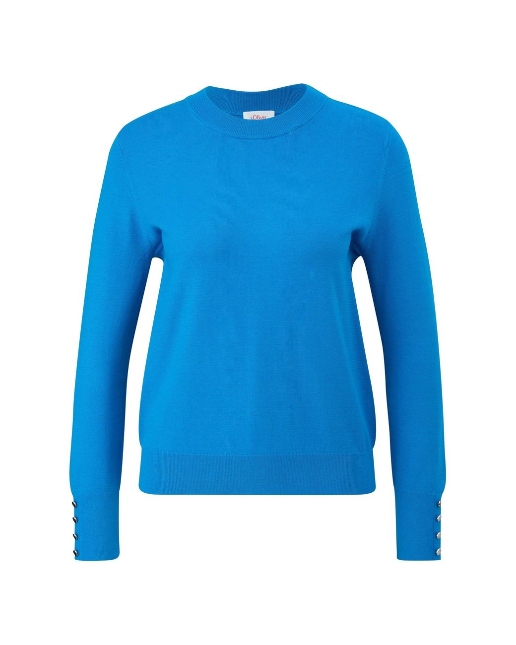 | Blau Strickpullover DE S.oliver in Lyst