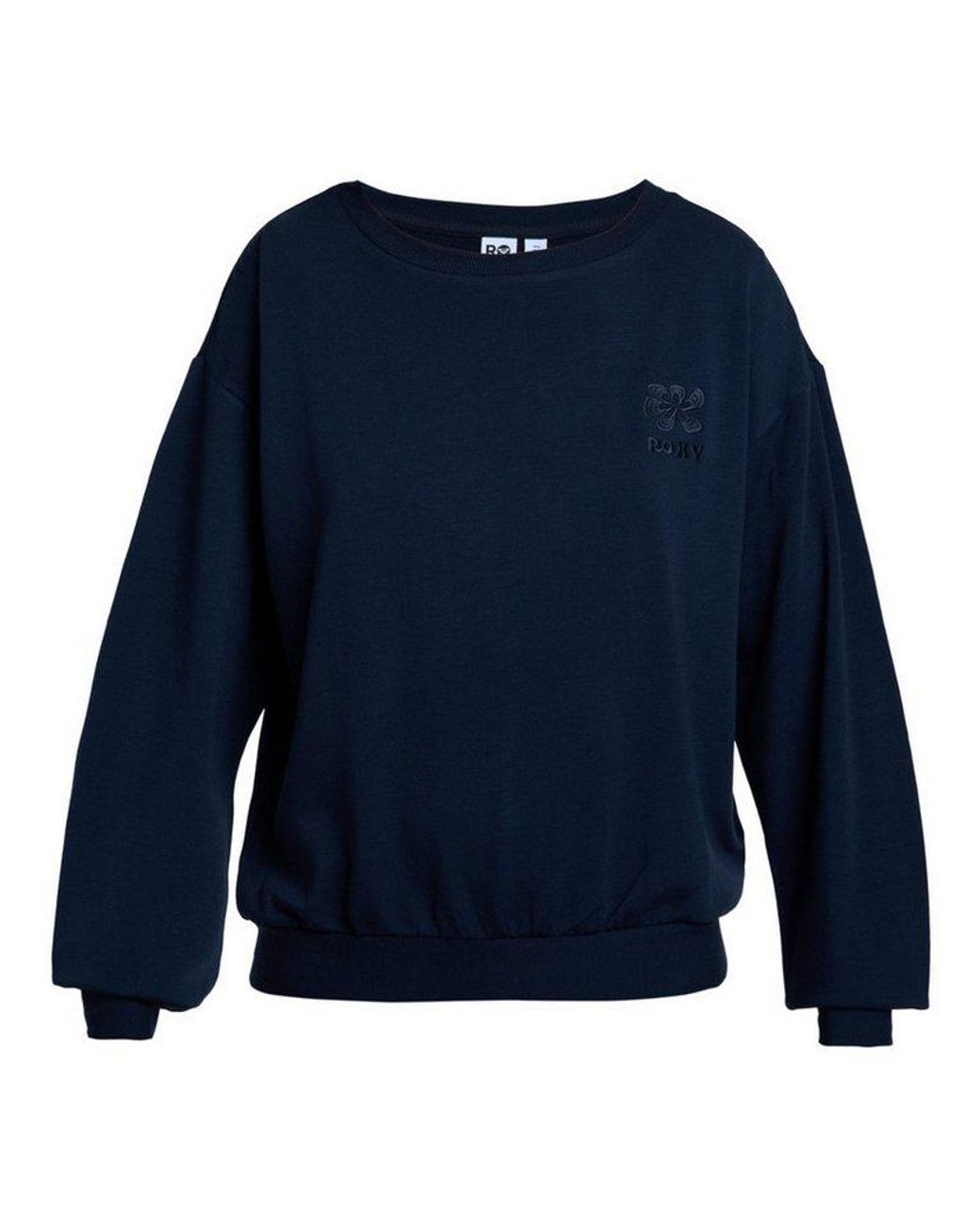 Roxy Blue Fleecepullover Surfing By Moonlight
