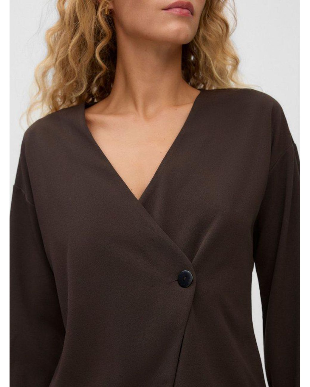 ONLY Brown Strickjacke