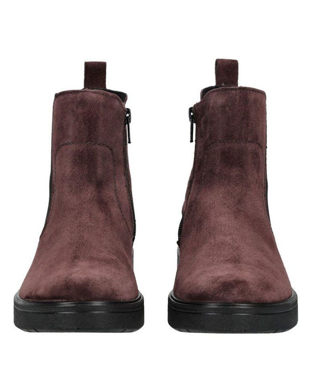 Legero Brown Stiefelette Veloursleder Stiefelette