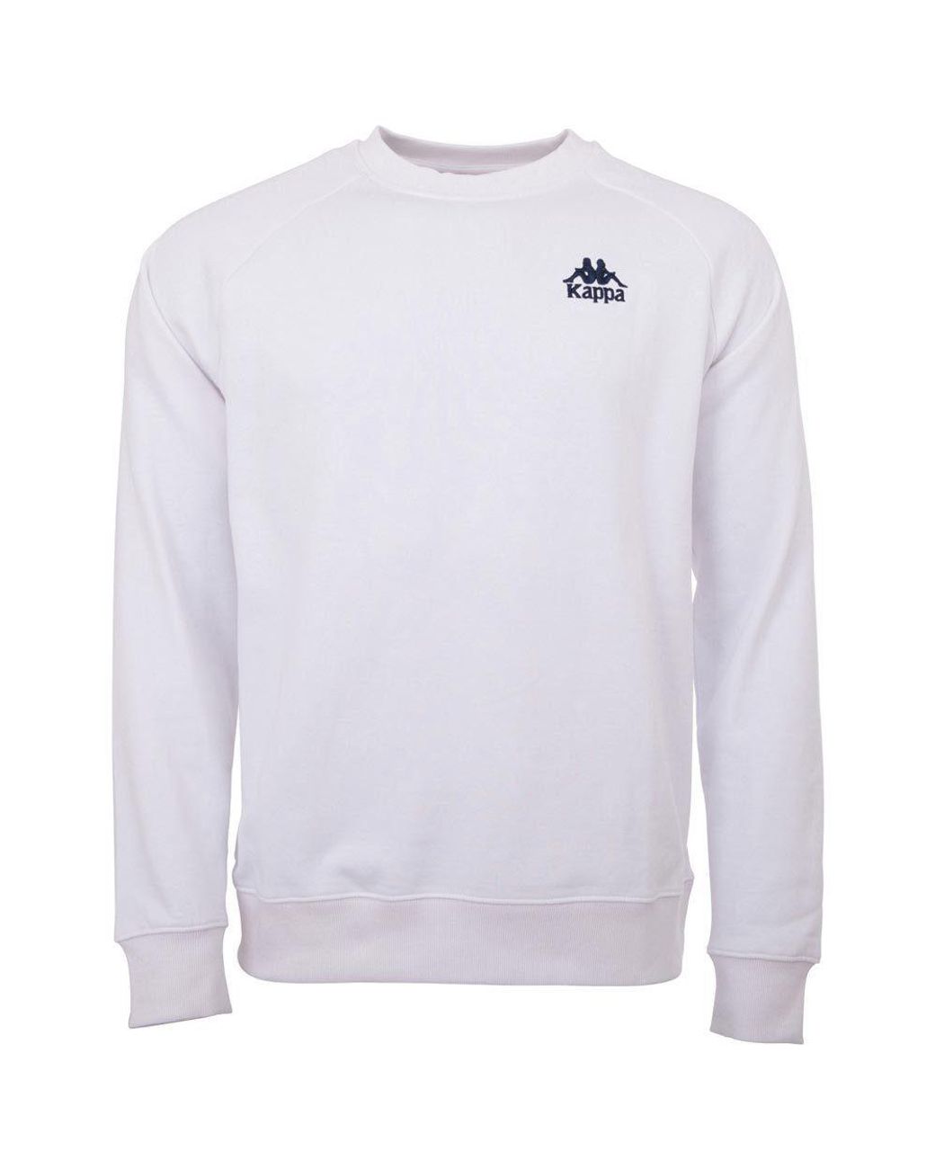 Kappa Sweatshirt mit angesagtem Rundhalsausschnitt in Weiß für Herren |  Lyst DE