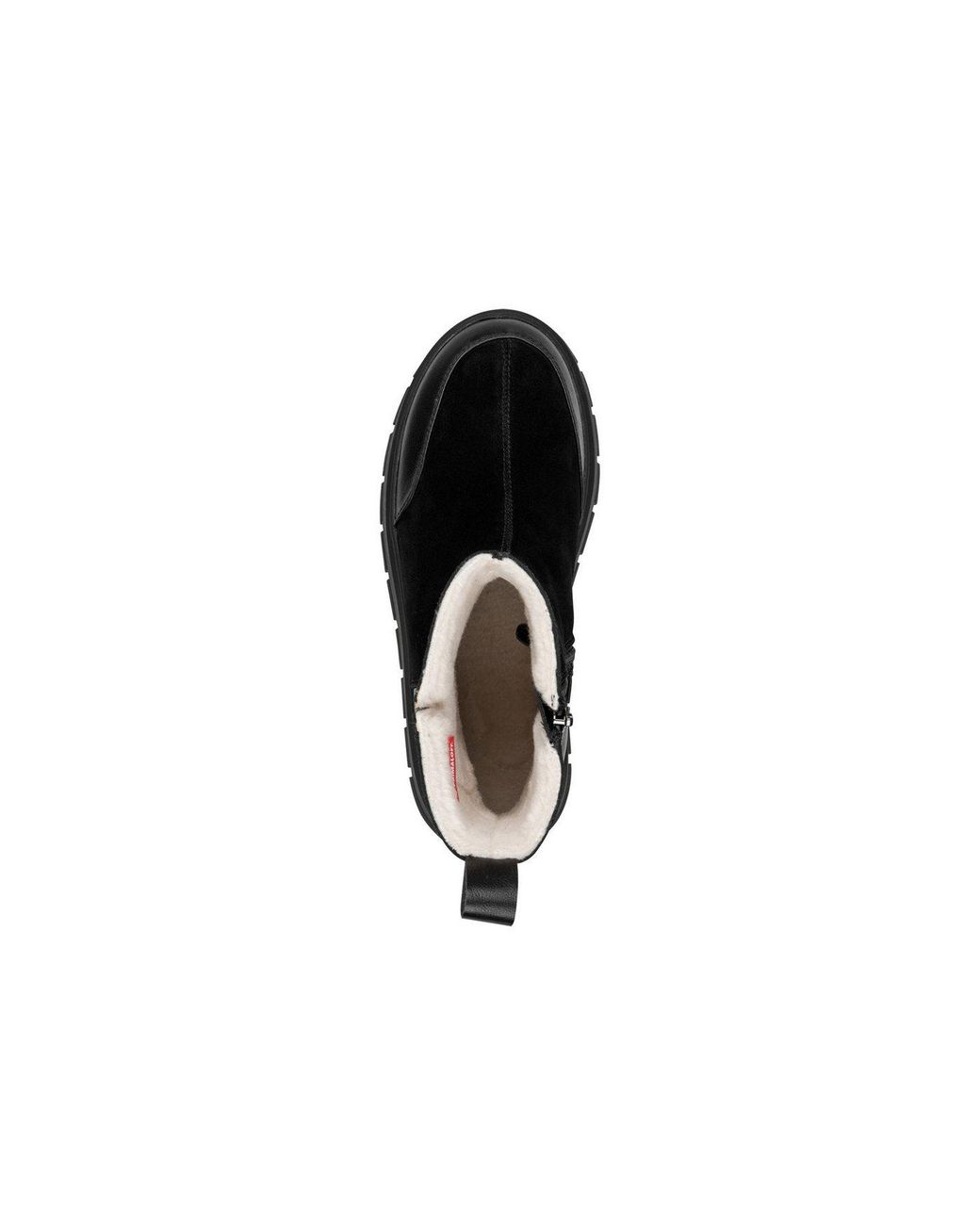 Tamaris Black Schnürstiefelette Warmfutter