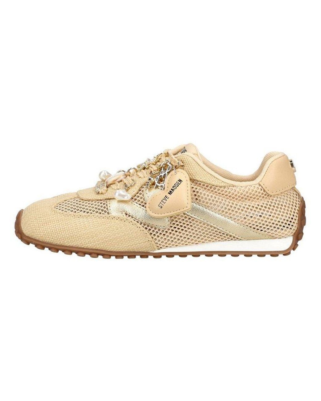 Steve Madden Natural Sneaker Textil Sneaker
