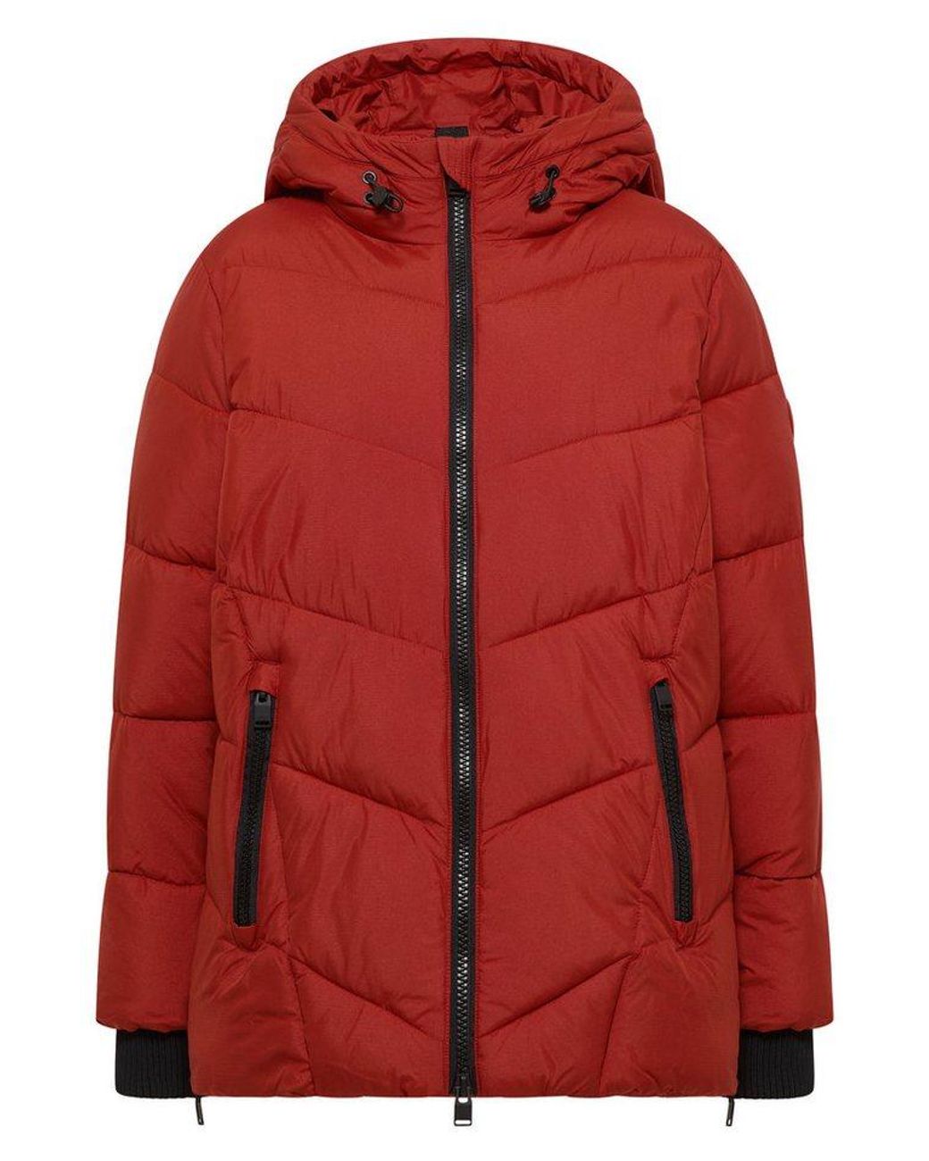 Cecil Purple Softshelljacke Mit Kapuze