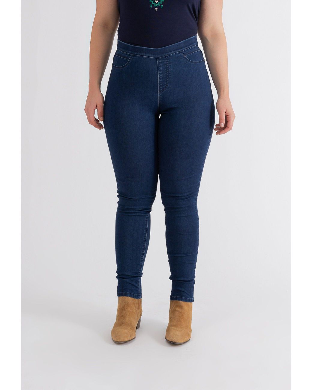 [Beliebter neuer Artikel] October Bequeme Jeans im DE klassischen Lyst in Blau Design 