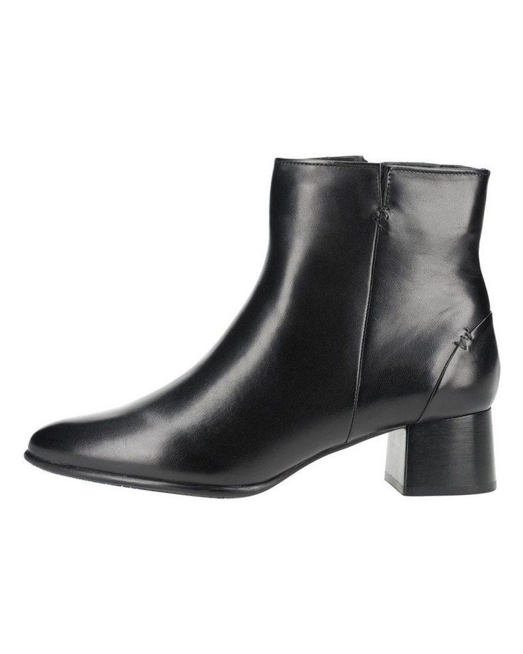 Everybody Black Stiefelette Leder Stiefelette