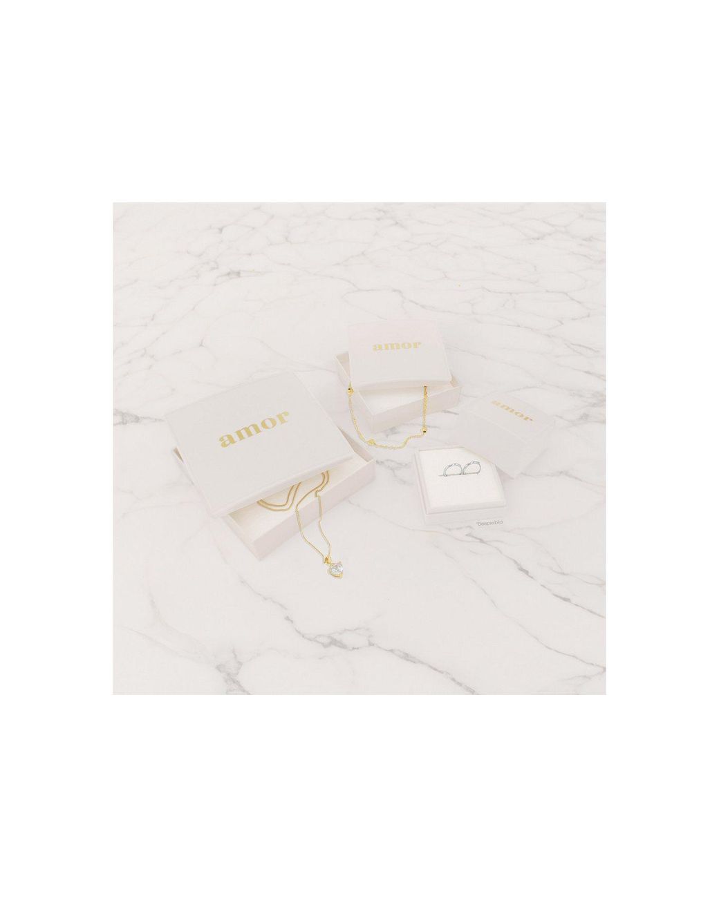 Amor Black Silberring Ring (Ring, 1-Tlg)