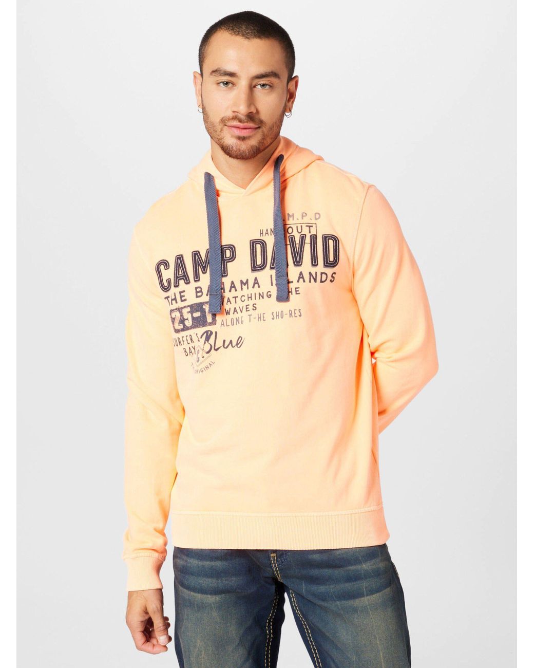 Camp David Sweatshirt (1-tlg) in Weiß für Herren | Lyst DE