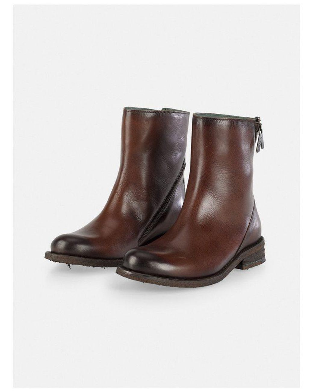 Felmini Brown Stiefelette Leder Stiefelette