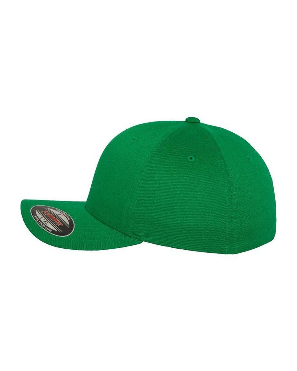 Flexfit Green Flex Cap Combed