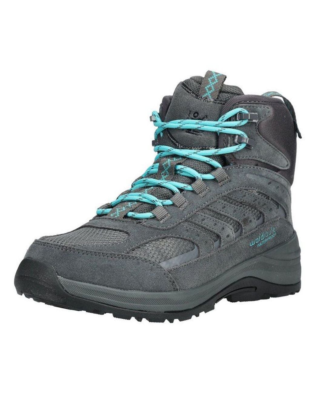 Waldläufer Gray Wanderschuhe Veloursleder/Textil Trekkingschuh