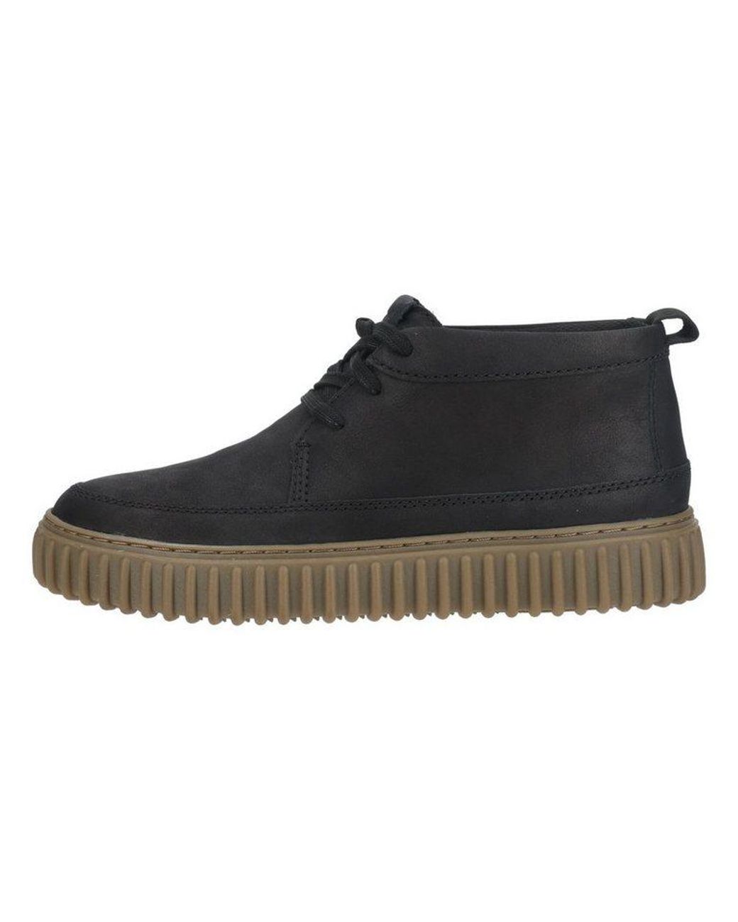 Clarks Stiefelette Leder Schnürstiefelette in Black für Herren