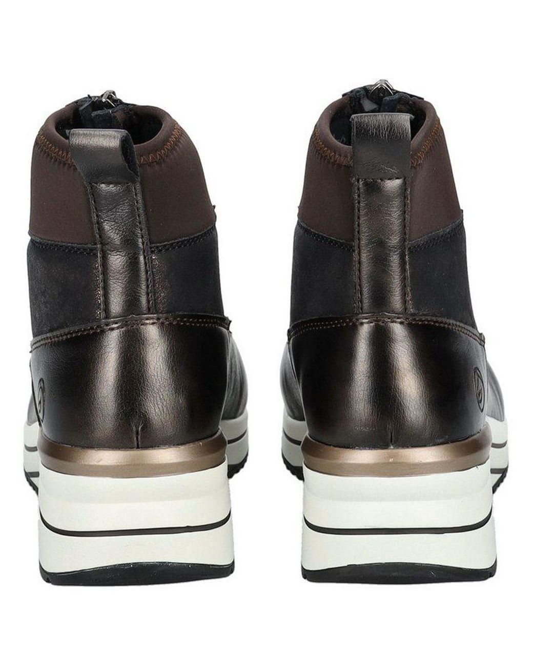 Remonte Black Sneaker Lederimitat Sneaker