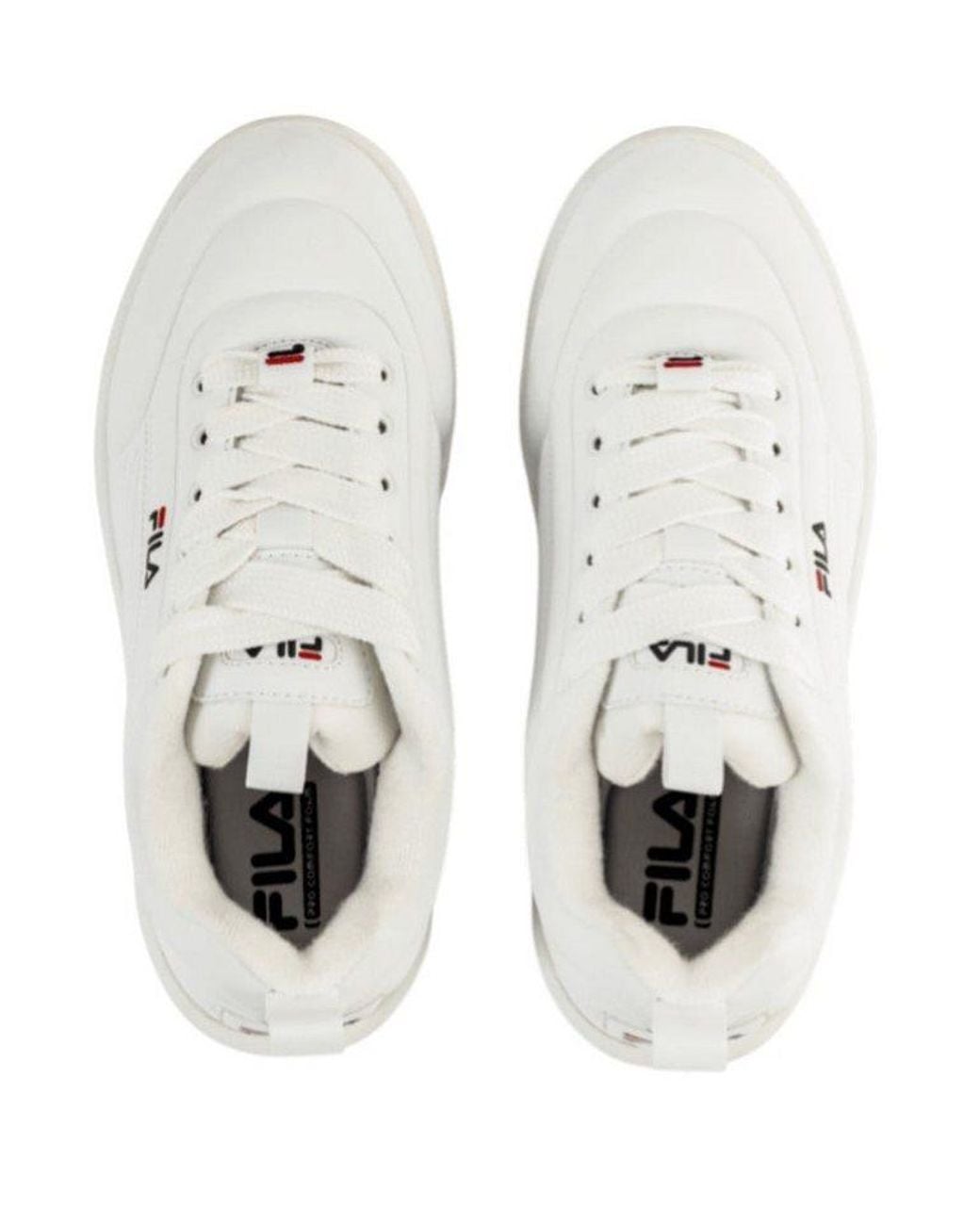 Fila White Superbubble Weiss Damen Sneaker