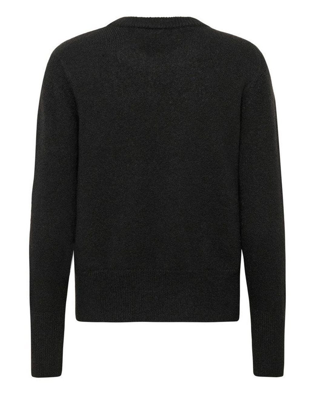 Kaffe Black Strickpullover Strickpullover Kaniel