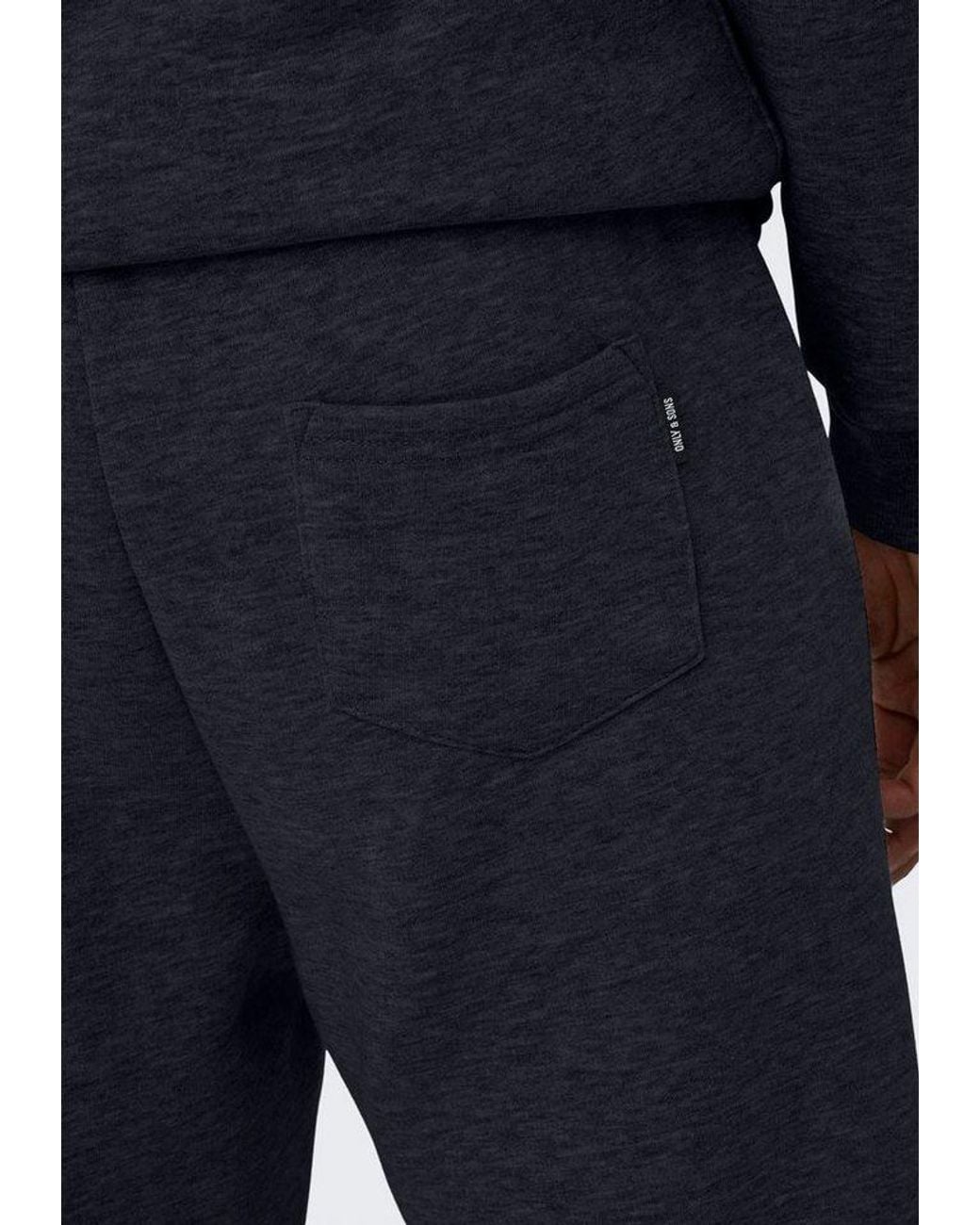 Only & Sons Sweathose Onsceres Life Sweat Pants in Black für Herren