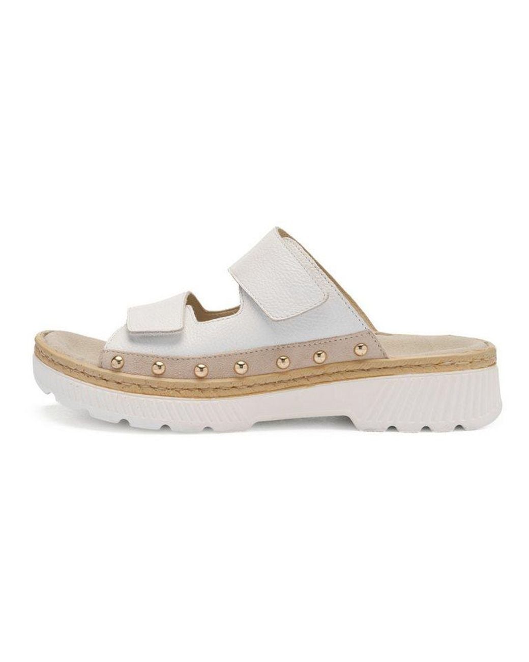 Ara White Pantolette Capri Pantolette