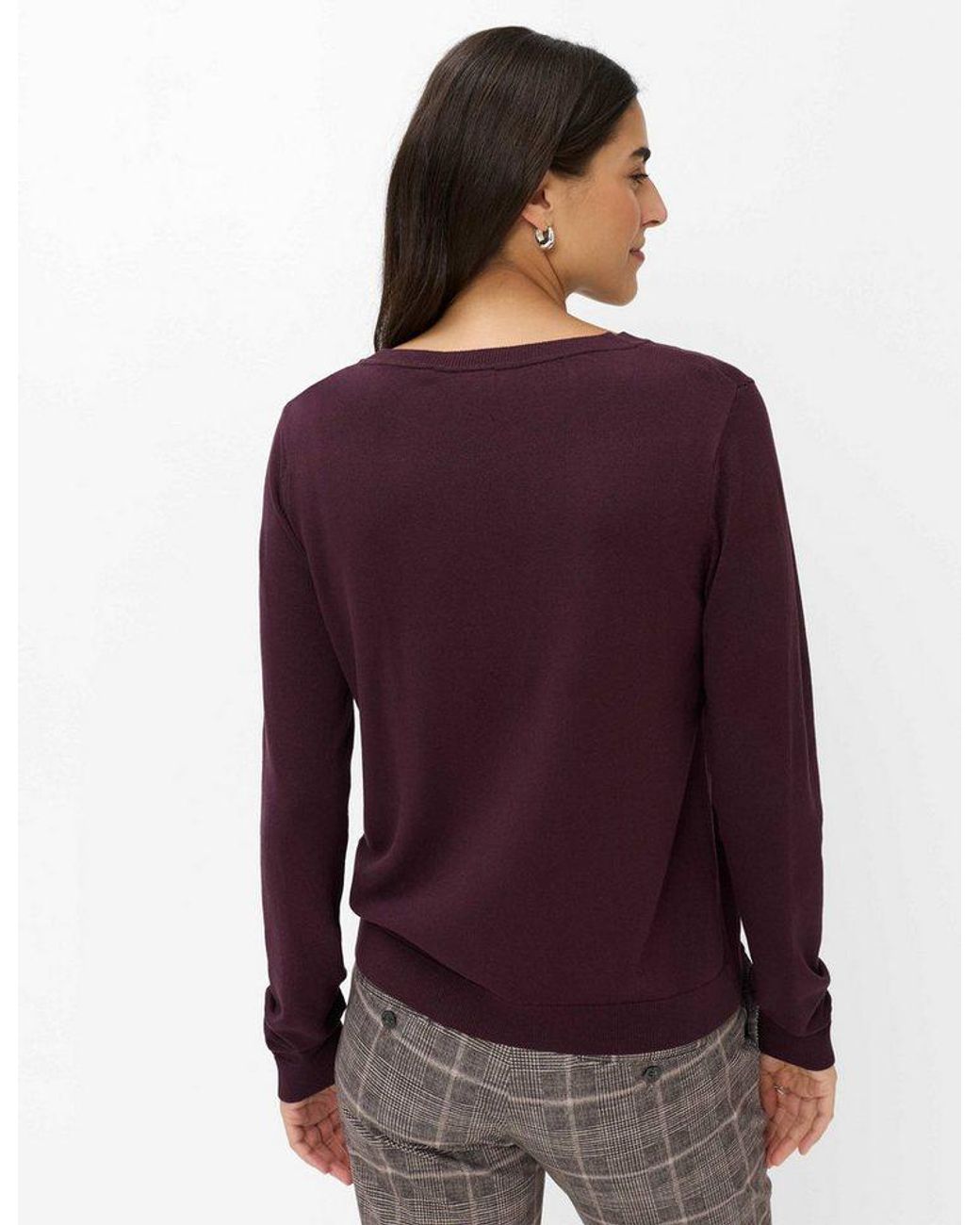 Brax Red Strickpullover Style Leni