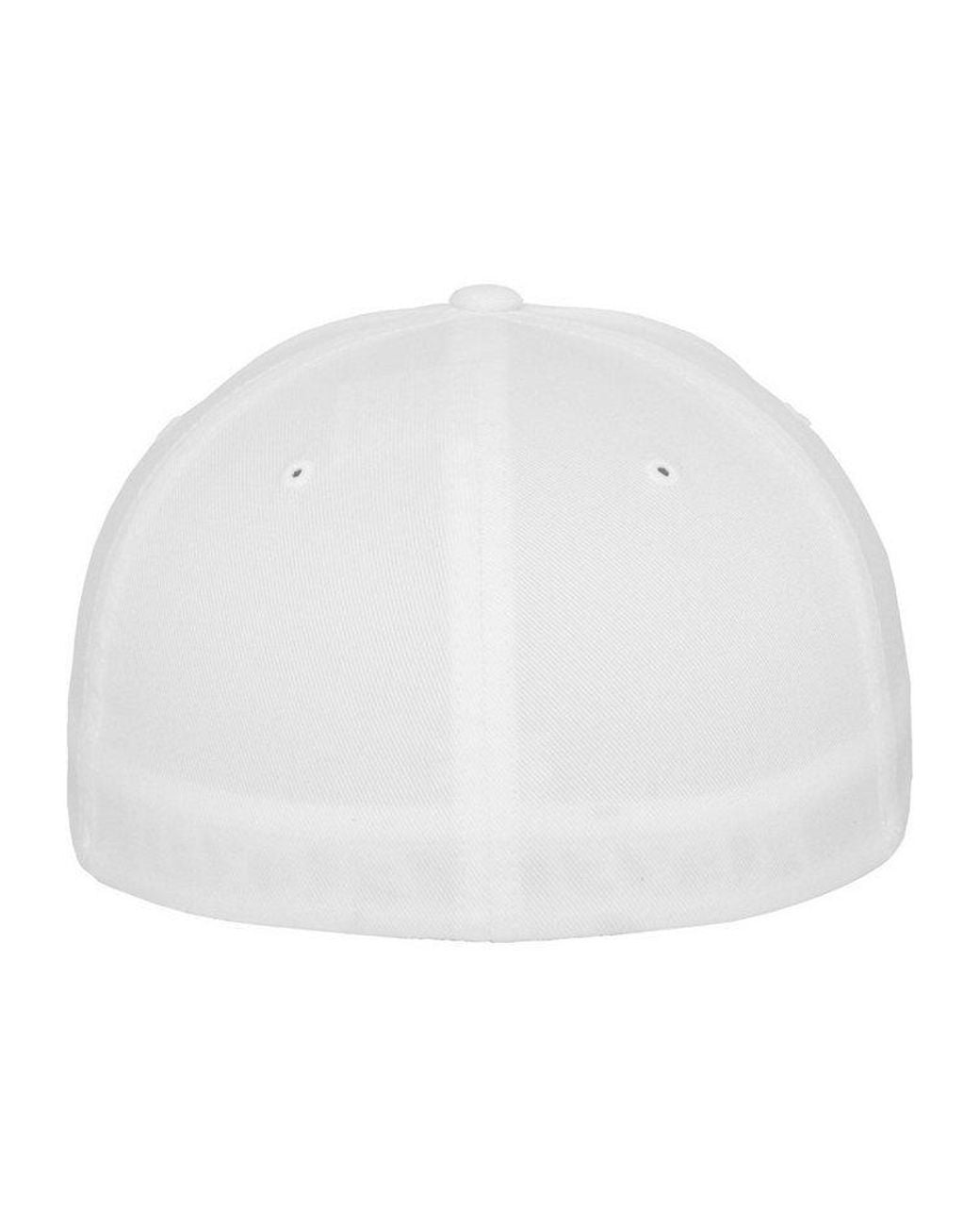 Flexfit White Flex Cap Combed