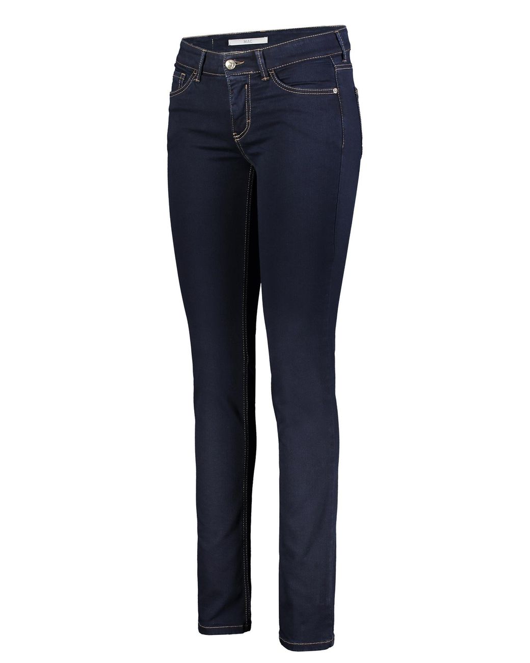 M·a·c Stretch-Jeans CARRIE PIPE dark rinsewash 5954-80-0380L-D801 in Blau |  Lyst DE