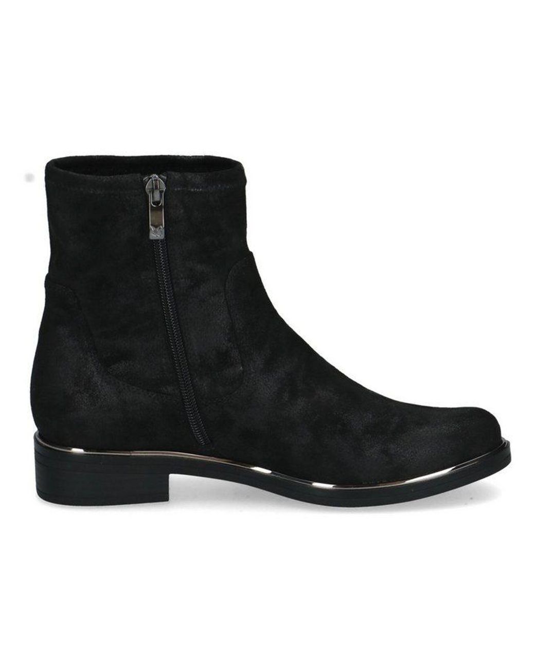 Caprice Black Stiefelette Textil Stiefelette
