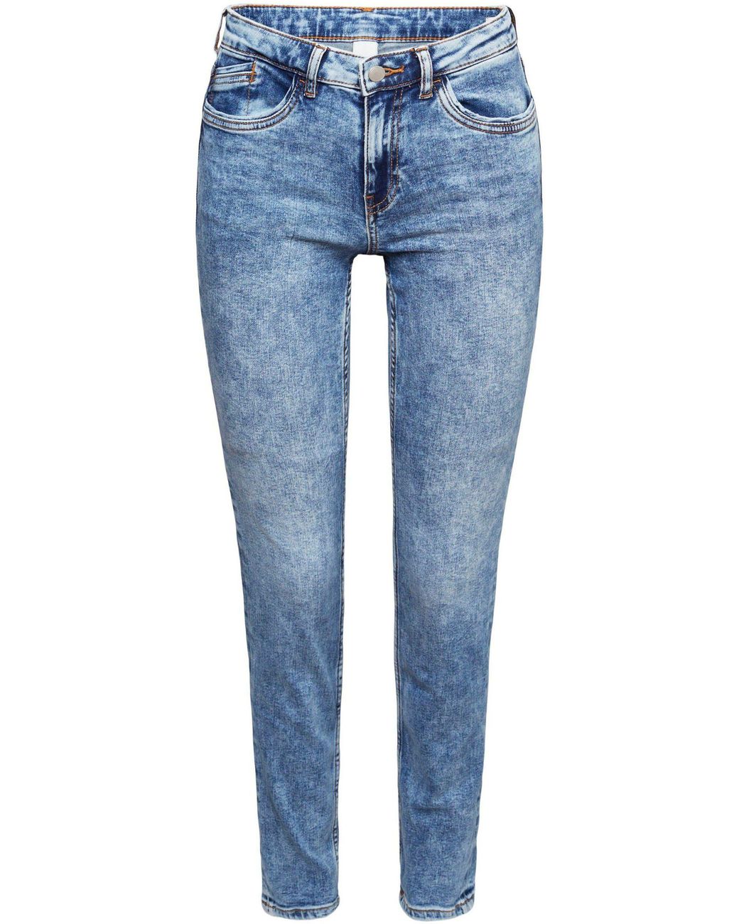 Edc By Esprit Skinny-fit-Jeans mit coolen Washed Out- und Used-Effekten in  Blau | Lyst DE