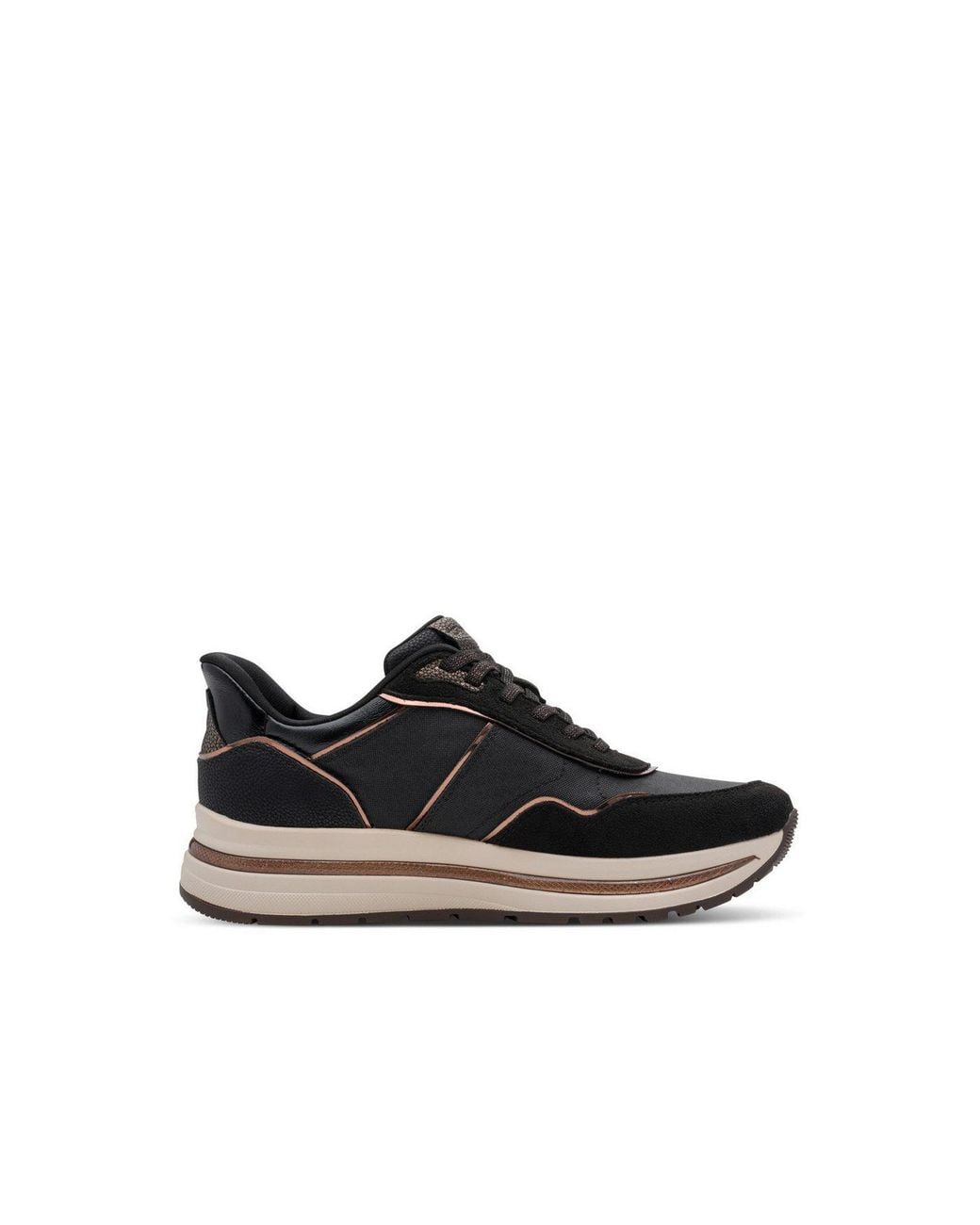 Tamaris Black Plateausneaker Freizeitschuh, Step