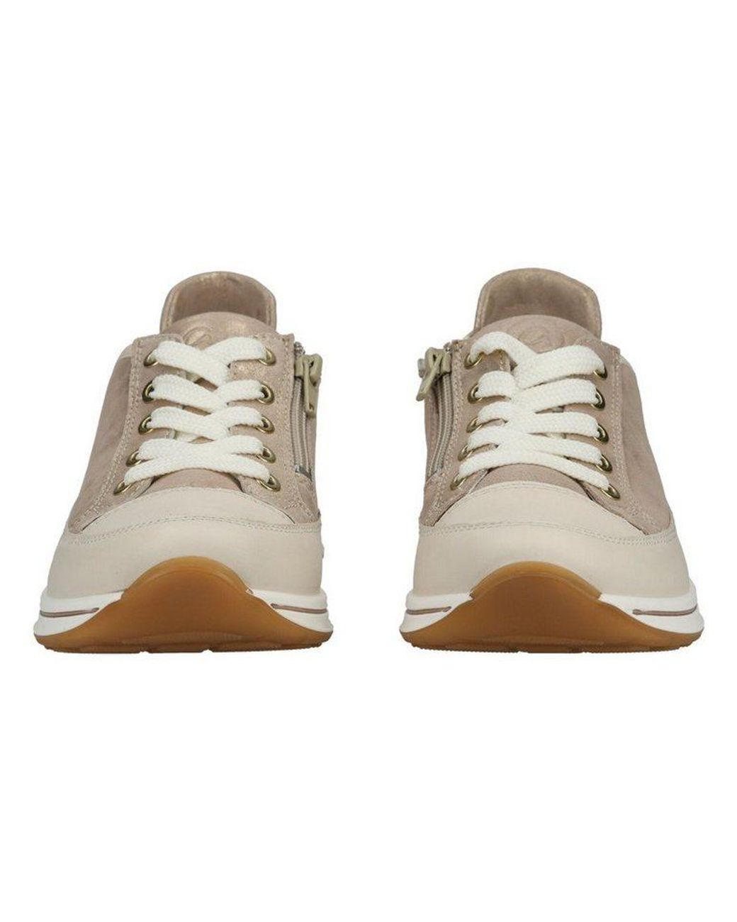 Ara Natural Sneaker Glattleder Sneaker