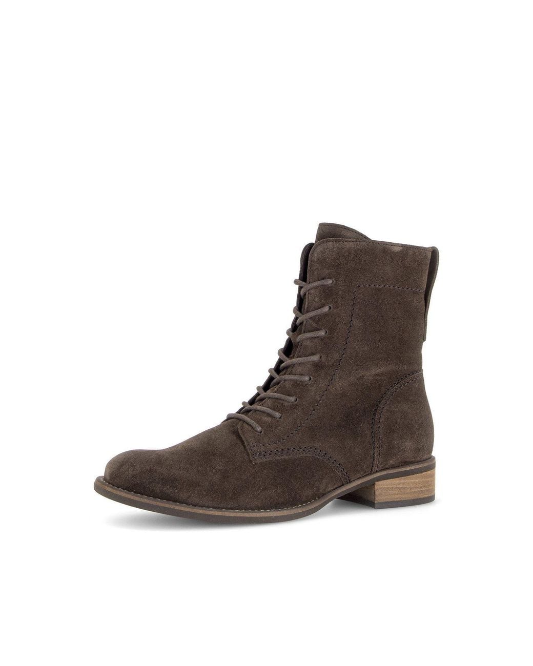 Gabor Brown _Hw26 Schnürstiefelette