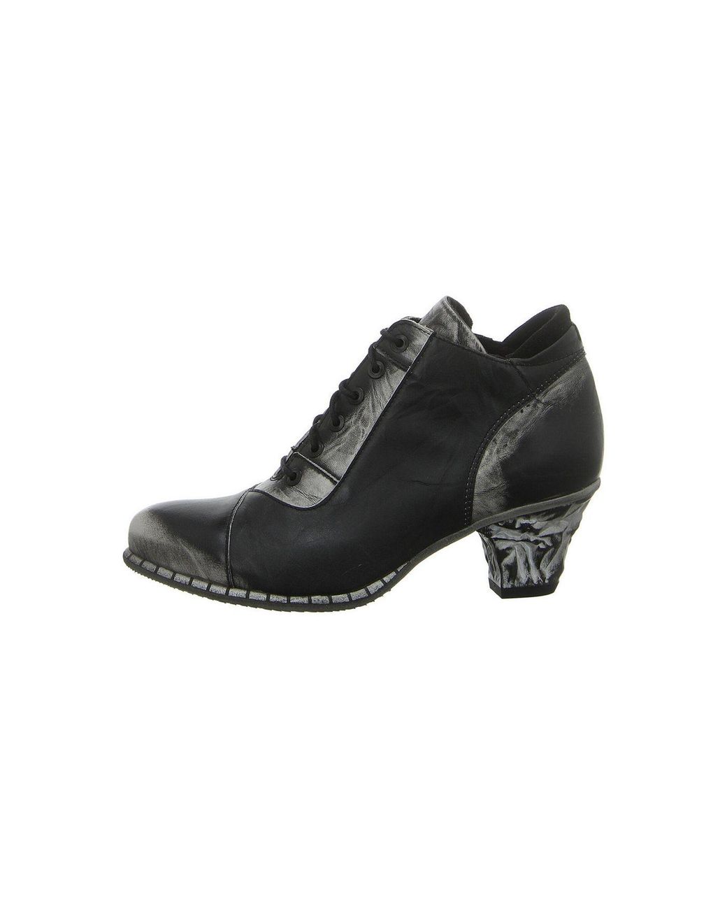 Simen Black Schnürstiefelette