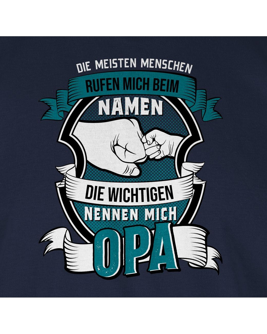 Shirtracer T-Shirt Die meisten Menschen nennen mich beim Namen Opa in Blau  für Herren | Lyst DE