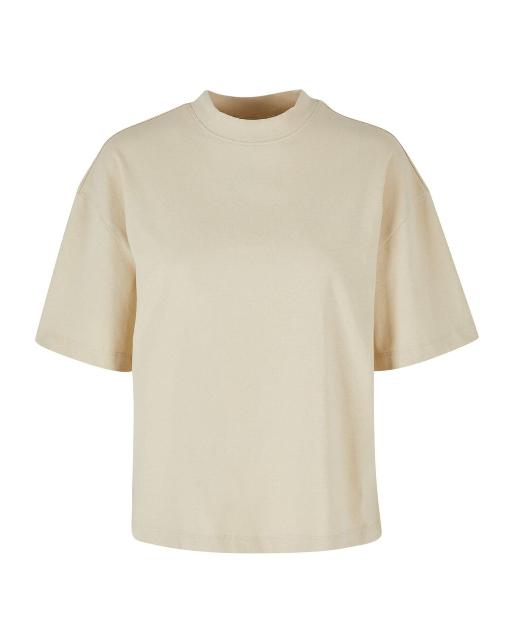 Urban Classics Slit Lyst T-Shirt Heavy Tee (1-tlg) Weiß DE Ladies Organic in |