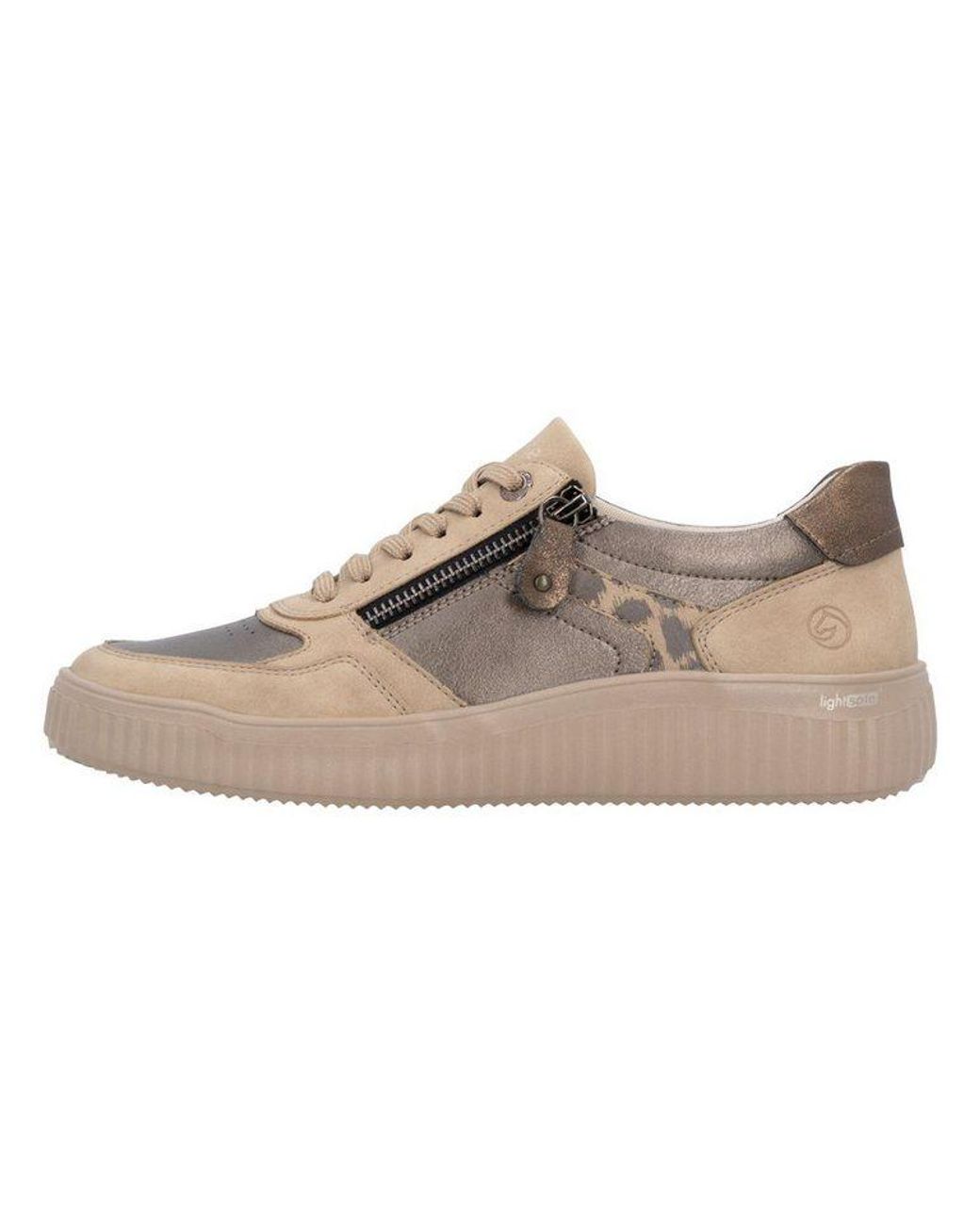 Remonte Natural Sneaker Lederimitat Sneaker