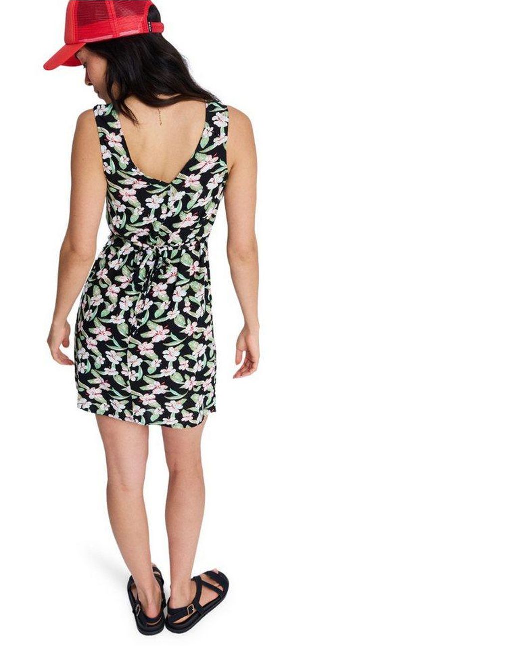 Roxy Black Strickkleid Free Spirits Mini
