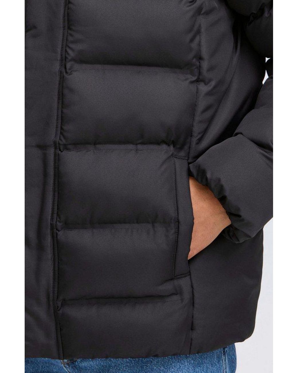 Solid Steppjacke Sdmariusen Modische Winterjacke in Black für Herren