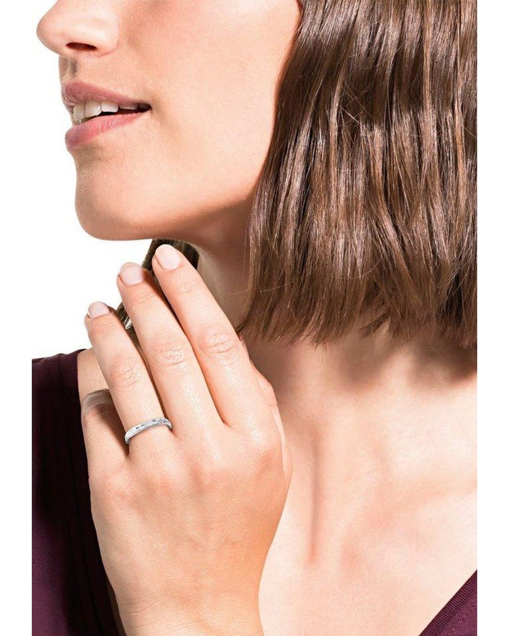 Amor White Fingerring Uni Chic