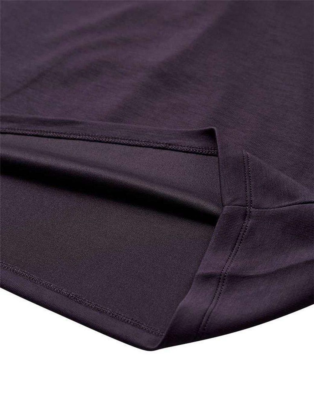 Freequent Blue Langarmshirt Mit Stehkragen Viskose-Stretch