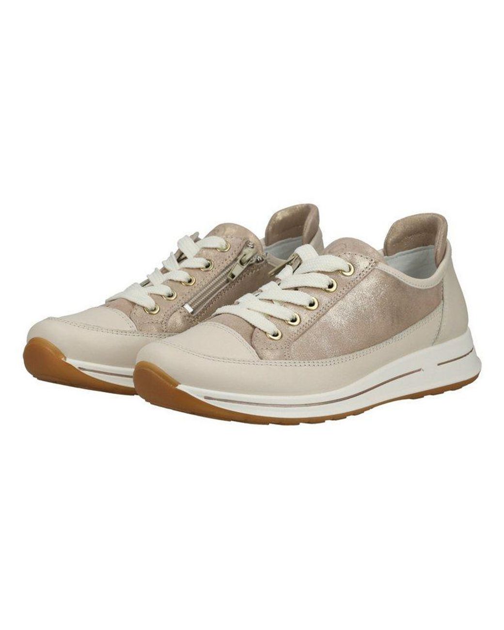 Ara Natural Sneaker Glattleder Sneaker