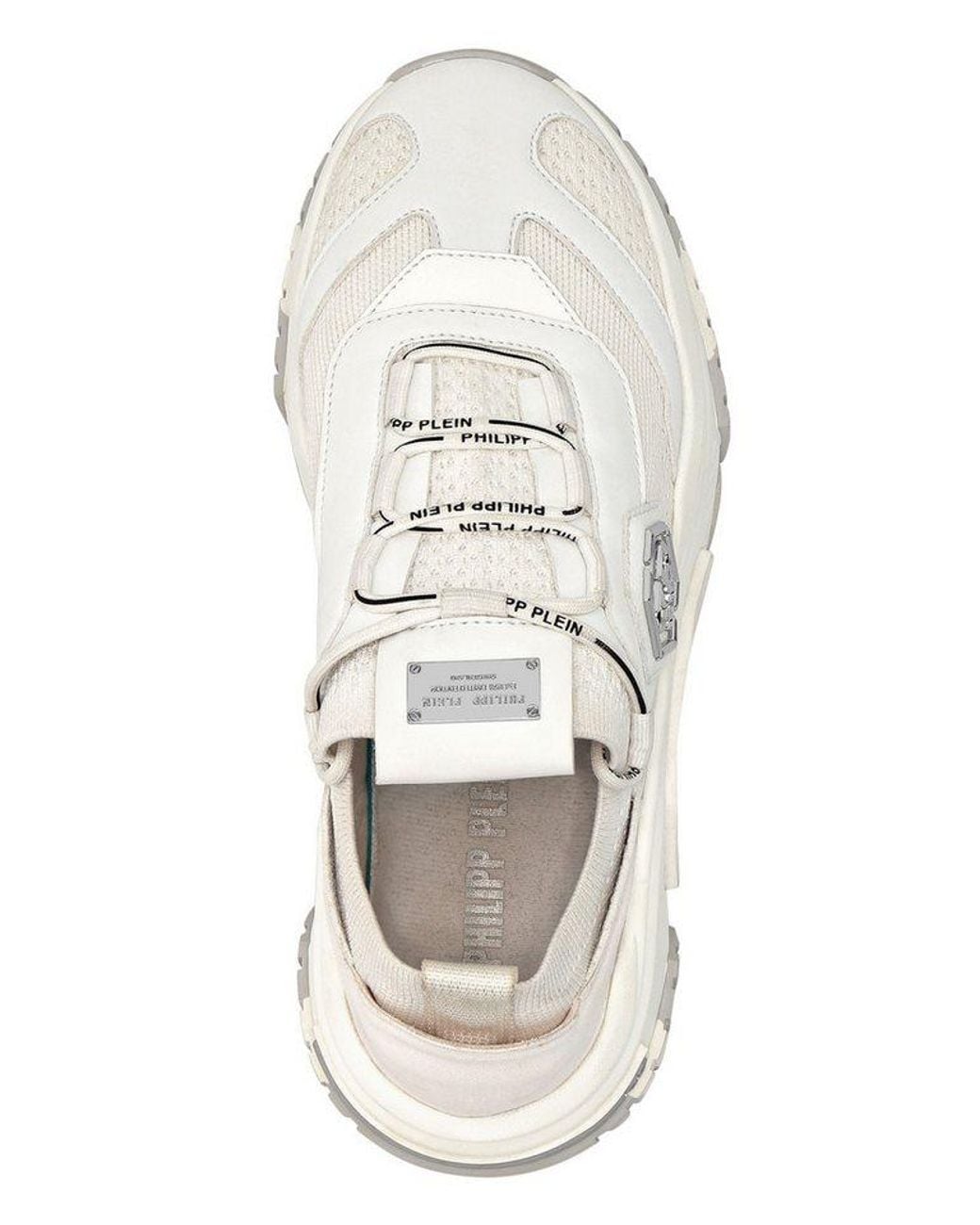 Philipp Plein White Predator Sneaker