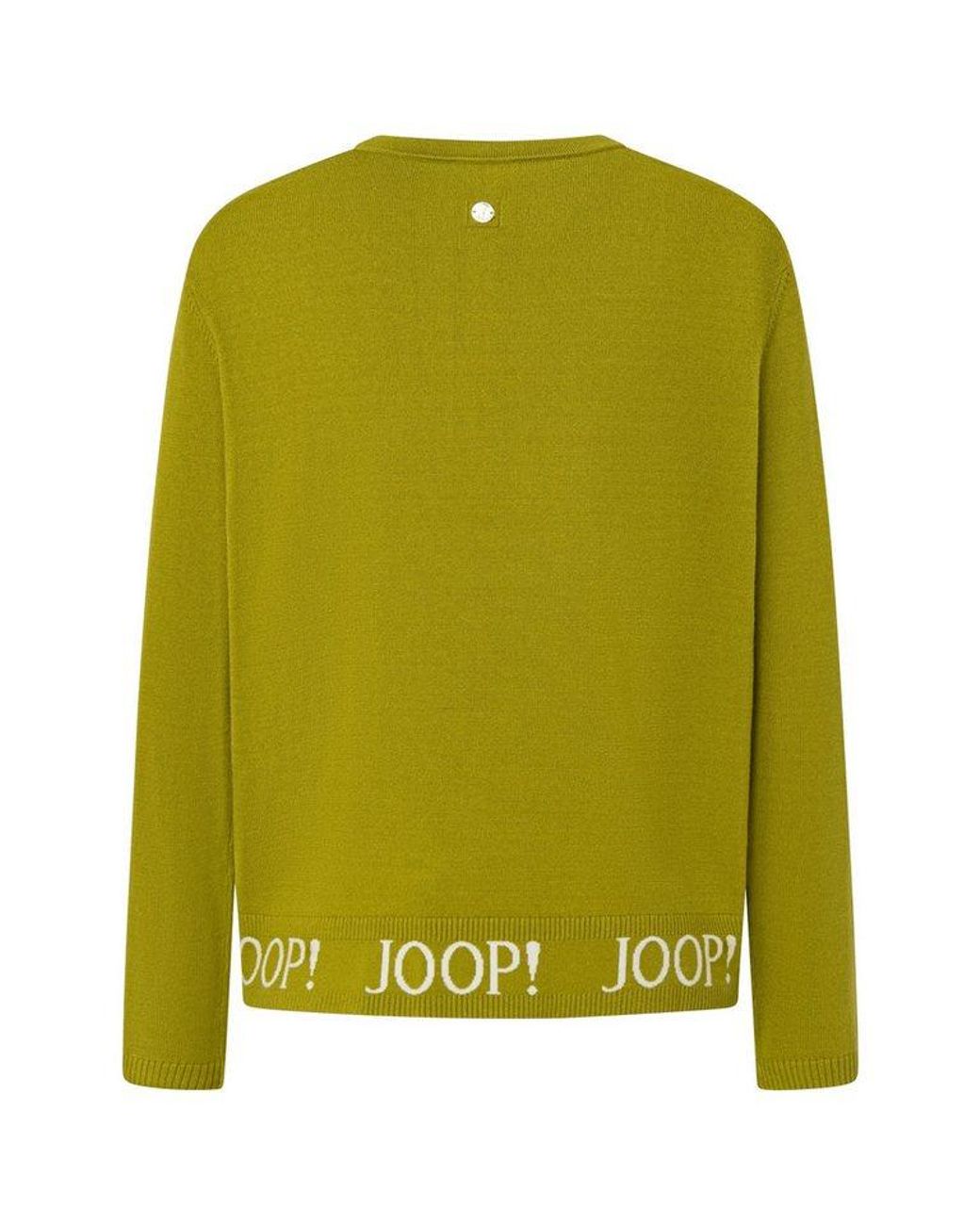 Joop! Green Strickpullover Keta Mit Markenlogo