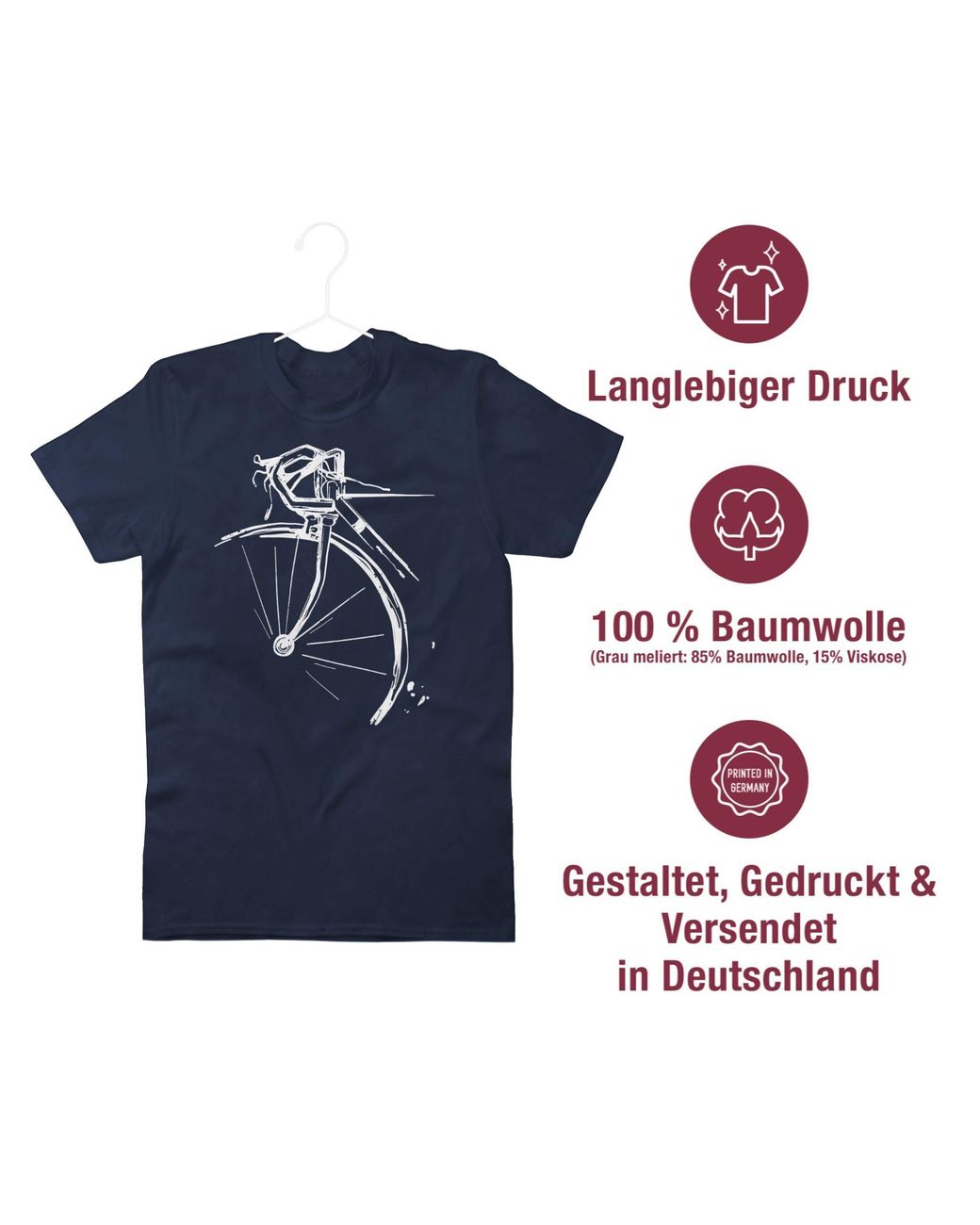 Shirtracer T-Shirt Rennrad Fahrrad Bekleidung Radsport in Blau für Herren |  Lyst DE