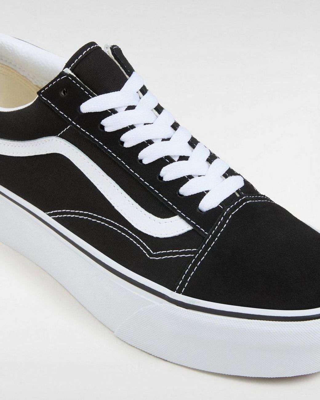 Vans Black Old Skool Stackform Plateausneaker