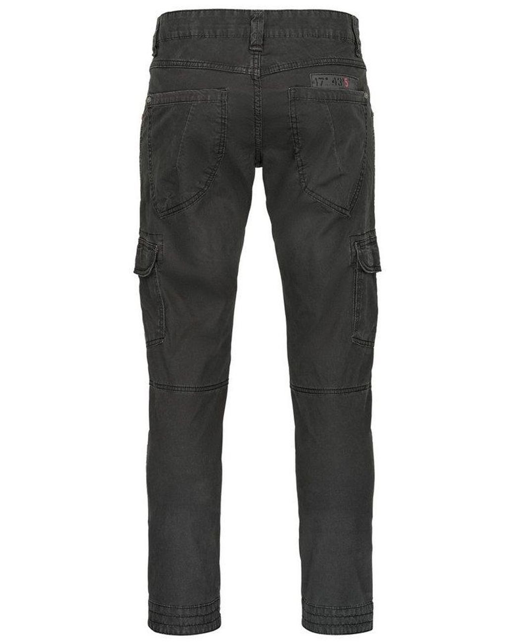 Timezone Cargohose Regular Rogertz in Black für Herren