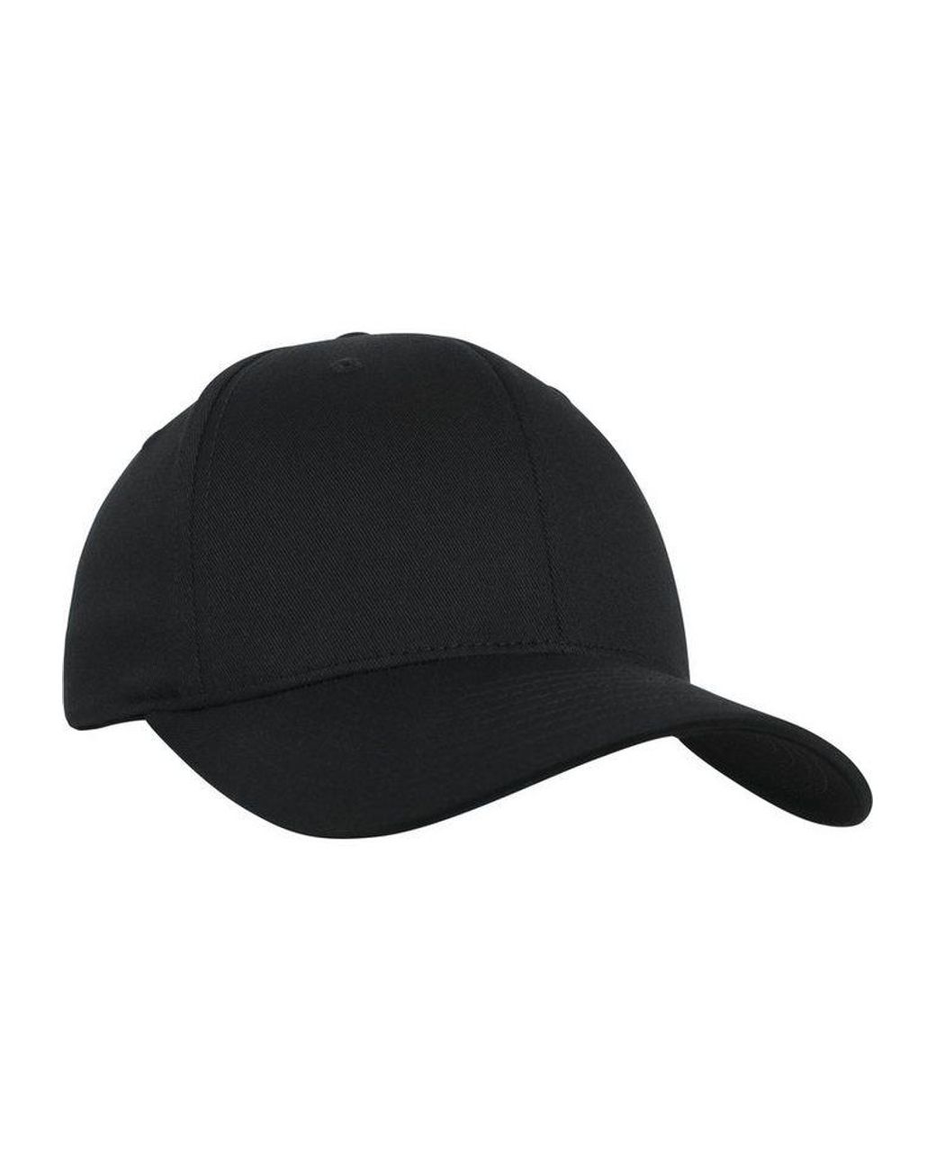 Flexfit Black Flex Cap Organic Cotton Cap