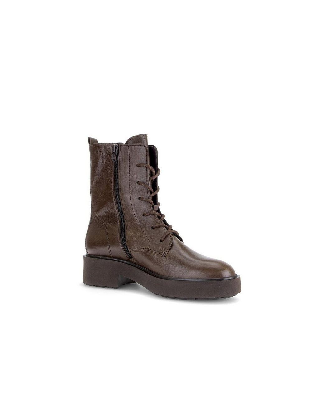 Gabor Brown Schnürstiefelette Schnürstiefelette