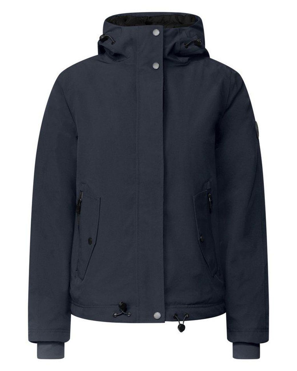 Cecil Blue Softshelljacke Mit Kapuze