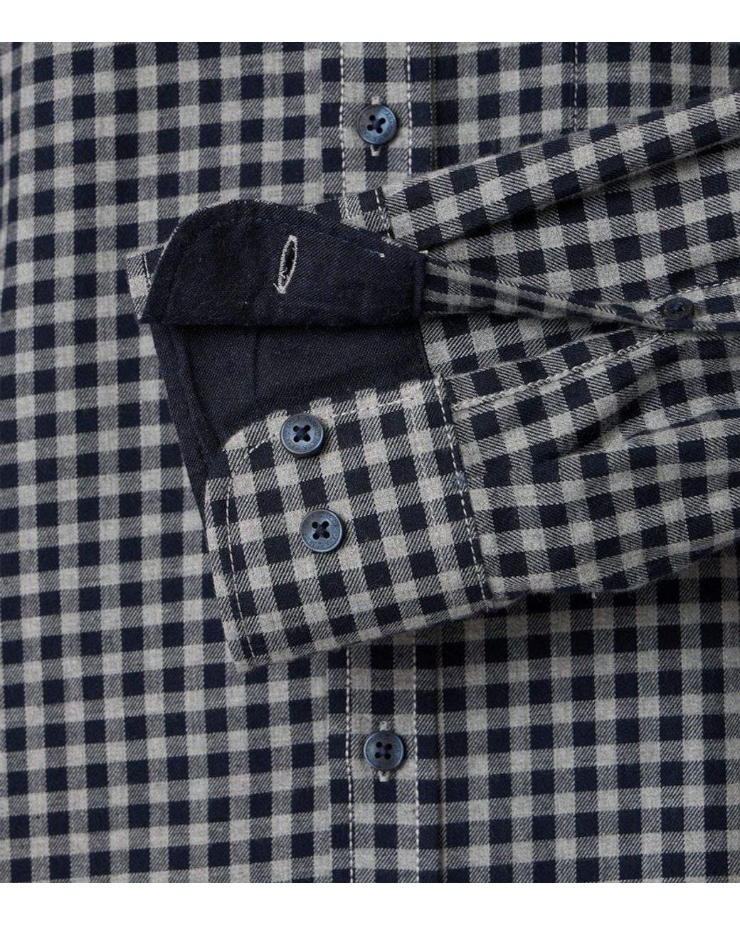CASA MODA Langarmhemd in Blue für Herren