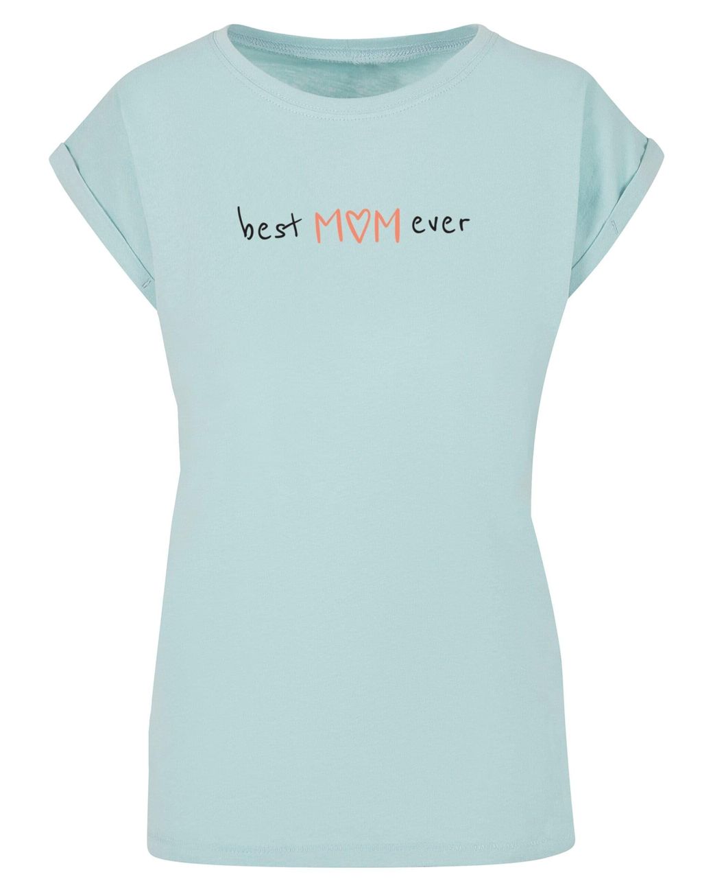 mom Lyst Mothers | (1-tlg) Ladies - Best DE Merchcode Day in T-Shirt ever Blau