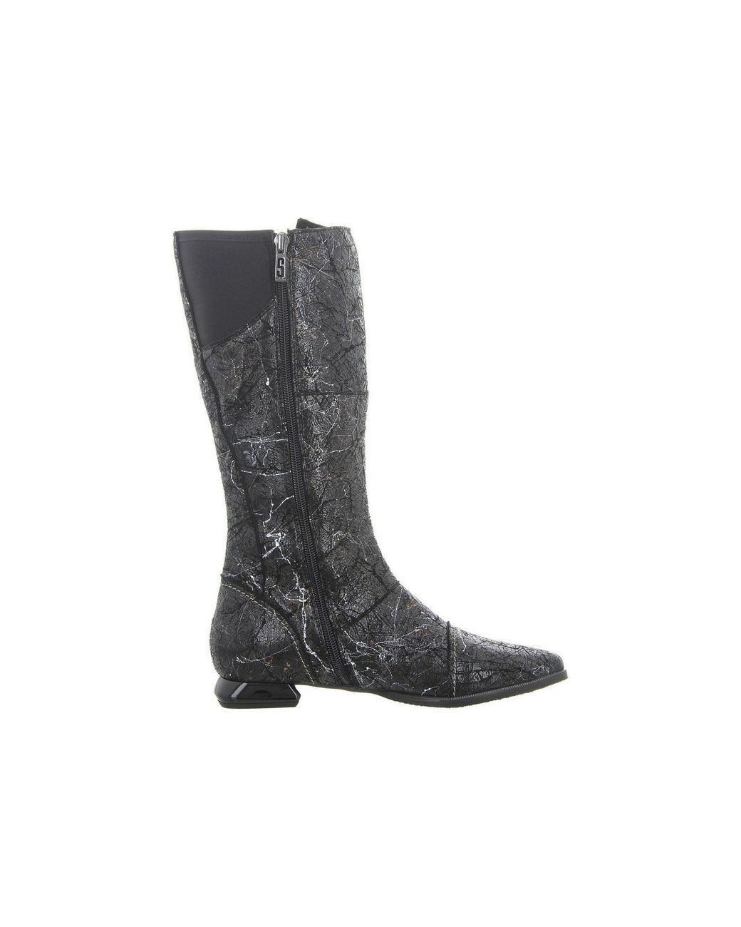 Simen Black Schlupfstiefel