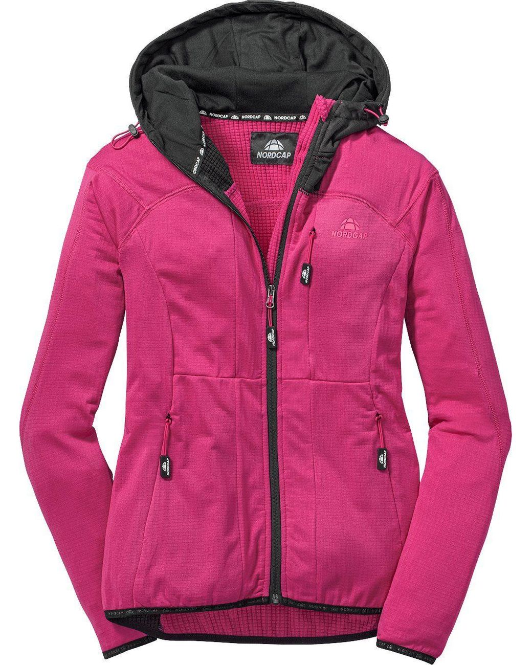 Nordcap Funktionsjacke farbstarke Kapuzen-Jacke in weicher Sweat-Qualität  in Pink | Lyst DE